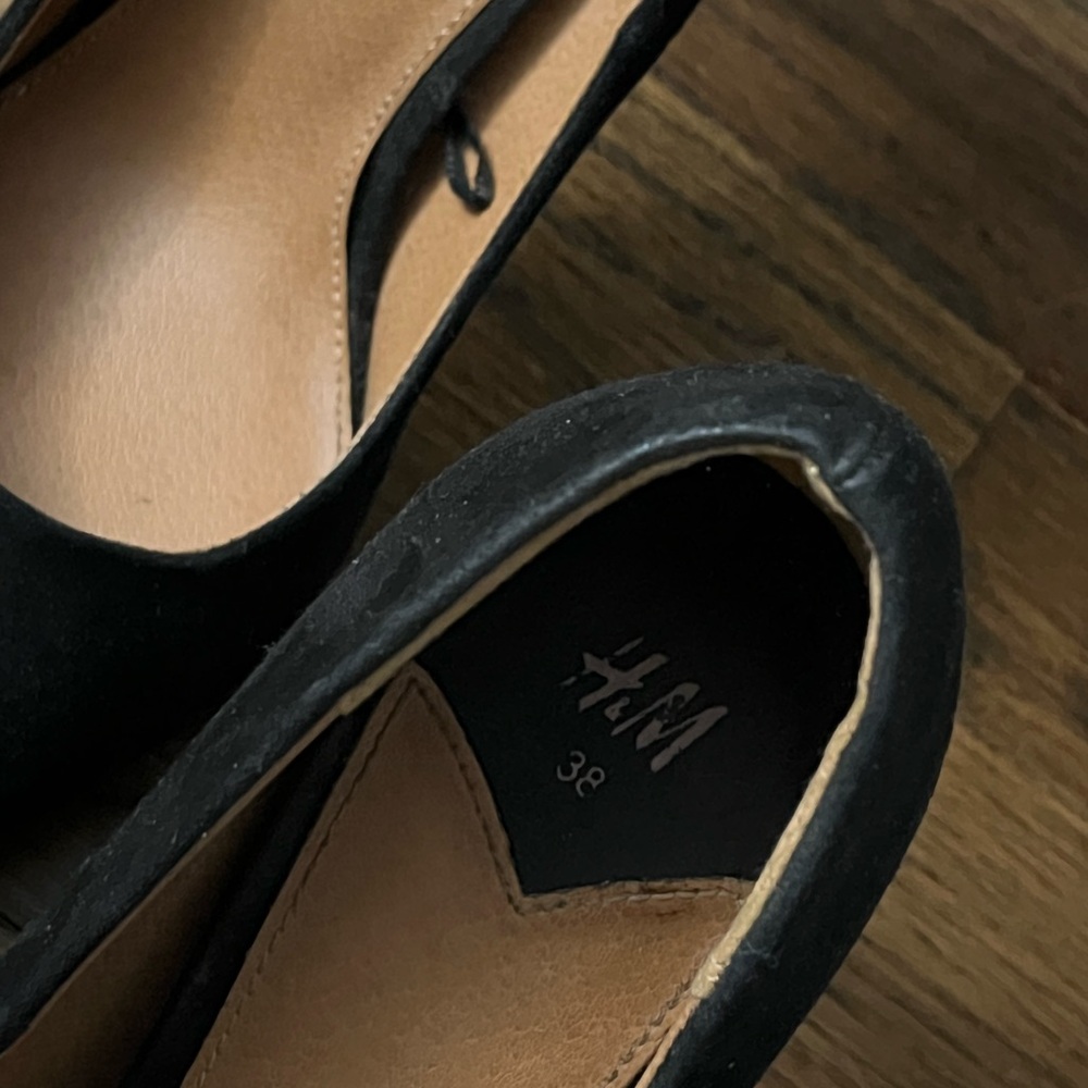 Black heels - size 7